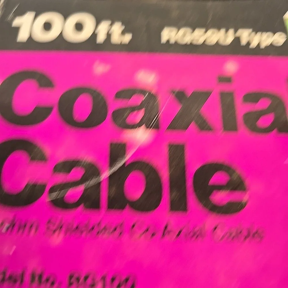 Vintage 1990s Gemini‎ 100 ft. RG59U 75 OHM Shielded Coaxial Cable Model #RG100